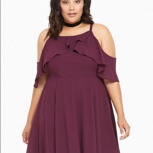 Plum dress